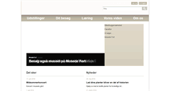Desktop Screenshot of grevemuseum.dk